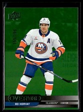 2025-26 Upper Deck Overtime Hockey Green Foil #17 Bo Horvat /199