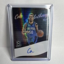2022-23 Panini Spectra Colorgraphs Cole Anthony Orlando Magic 1/1 Autograph NBA