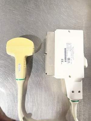 GE C358 Ultrasound Transducer   Convex Probe   3.5 MHz   Model 2259151