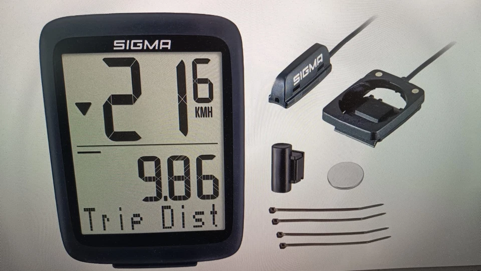 SW-0221 Sigma Sport BC 8.0 WIRED Fahrradcomputer, unisex,schwarz B-WARE - Bild 2 von 4