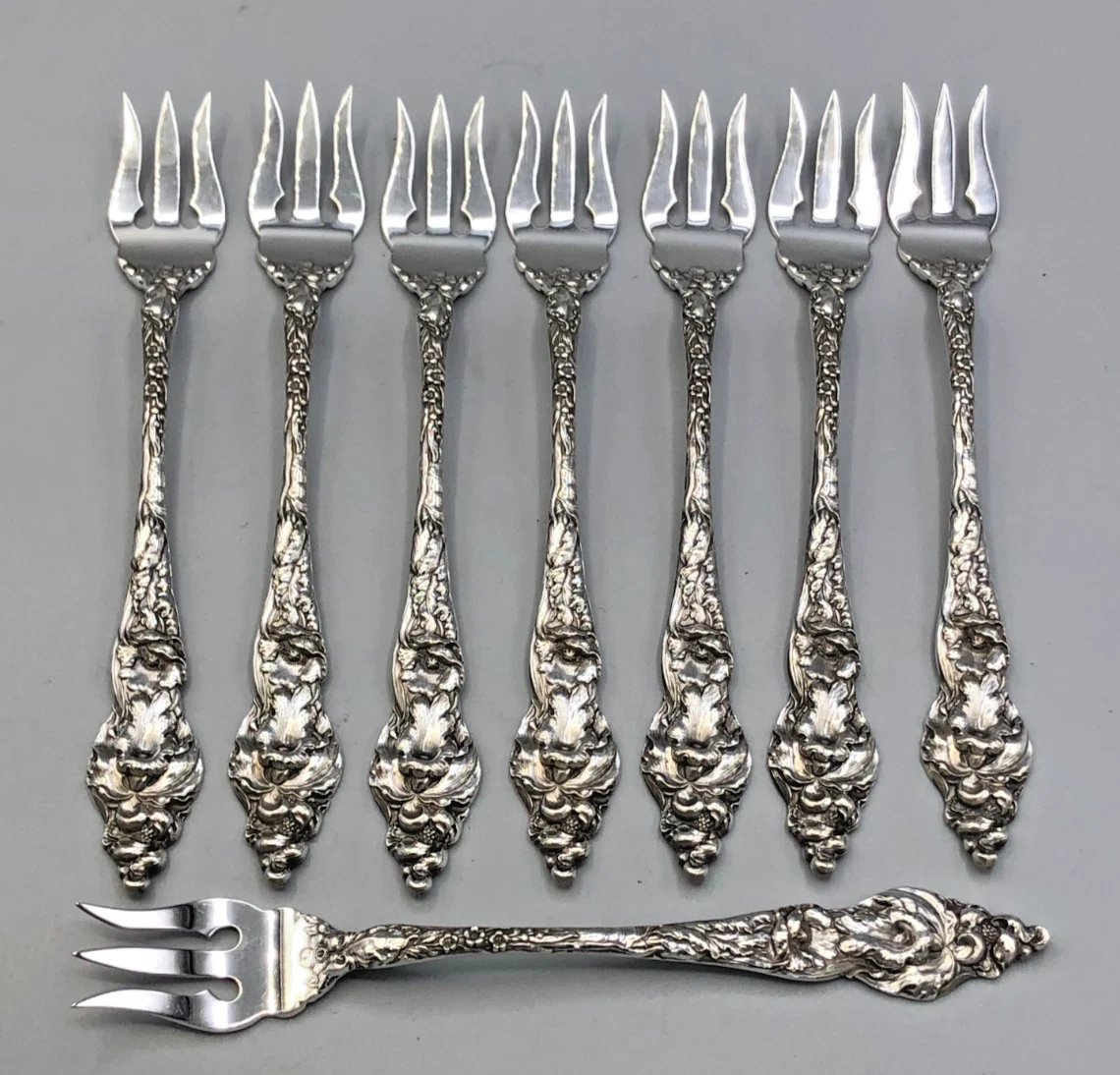 Reed & Barton Antique US Sterling Silver Les Six Fleur for sale | eBay