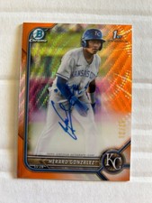 Herard Gonzalez -  KC Royals - 2022 Bowman Chrome #CPA-HG - 1st Bowman Auto /25