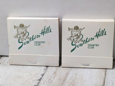 (2) Vintage Oklahoma Matchbook Southern Hills Country Club Tulsa PGA US Open 80s