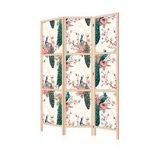 LUMASOUL Paravent Intérieur Japonais Simple Face - Separateur de Pieces - Nature