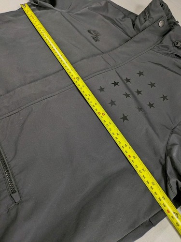 Nike Air Short Sleeve Windbreaker Jacket Men's Size Medium Black Softshell VGC - Picture 9 of 9