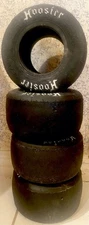 Hoosier 10 X 4.50- 5 Used Go Kart Tires.  Set of 4. CRG, Tony Kart