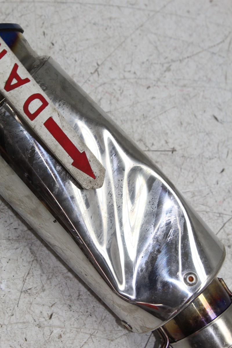 ちくぶ 04-05 KAWASAKI NINJA ZX10R KO LIGHTNING EXHAUST PIPE MUFFLER