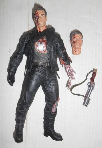 NECA Reel Toys Terminator 2 T-800 Final Battle figure - Picture 1 of 2