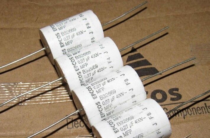 2PCS EPCOS B32669 MFP 0.27UF 400V axial capacitor | eBay 2PCS EPCOS B32669 MFP 0.27UF 400V axial capacitor | eBay
