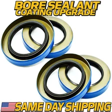 (4 Pack) Hub Grease Seals Fits E-Z Lube 5200 - 7000lbs Axle 2.25 x 3.371 22029