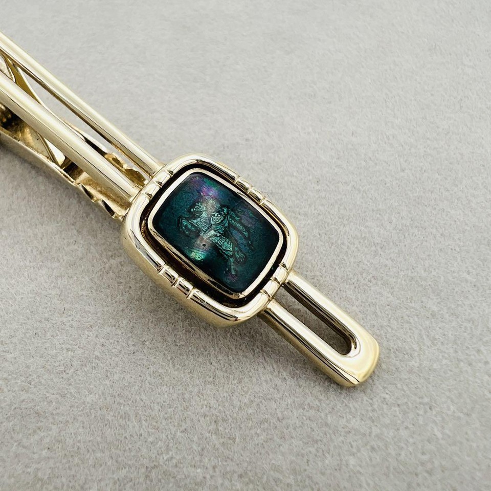 Burberrys Burberry Tie Pin Gold Color eBay