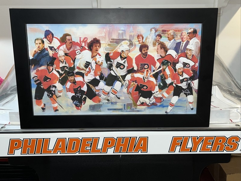 Philadelphia Flyers Canvas Print The Spectrum, Stanley Cup, Broad Street Bullies