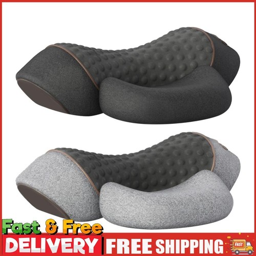 Nackenmassagegerät Wärme & Vibration Schulter Massagegerät Kissen für Nacken Rücken Schulter ~