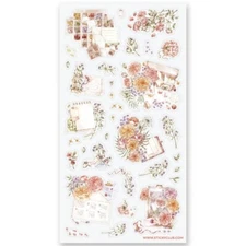 Dainty Stationery - Sticker Sheet - Letters - Flowers - New in Packaging