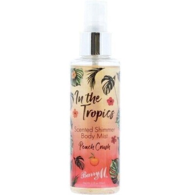 BARRY M IN DEN TROPEN DUFTENDER SHIMMER BODY MIST - PEACH CRUSH