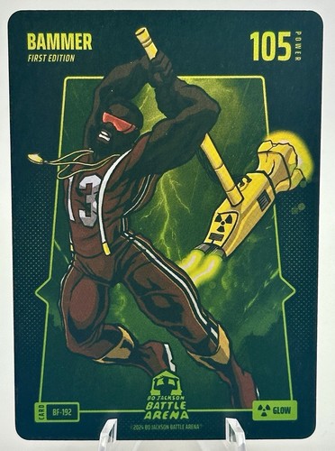 2024 Bo Jackson Battle Arena Bammer Glow Battlefoil BF-192 Bam Adebayo