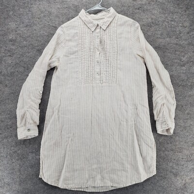 knee length dresses for ladies Laurel Linen Dress - Acai - Size 2XS main image 0