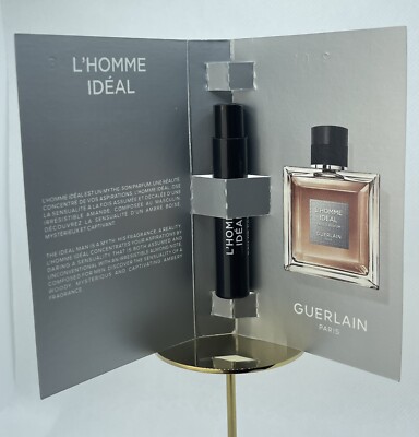 Guerlain L'Homme Ideal Eau De Parfum Sample Spray 1ml NEW Amber Woodsy