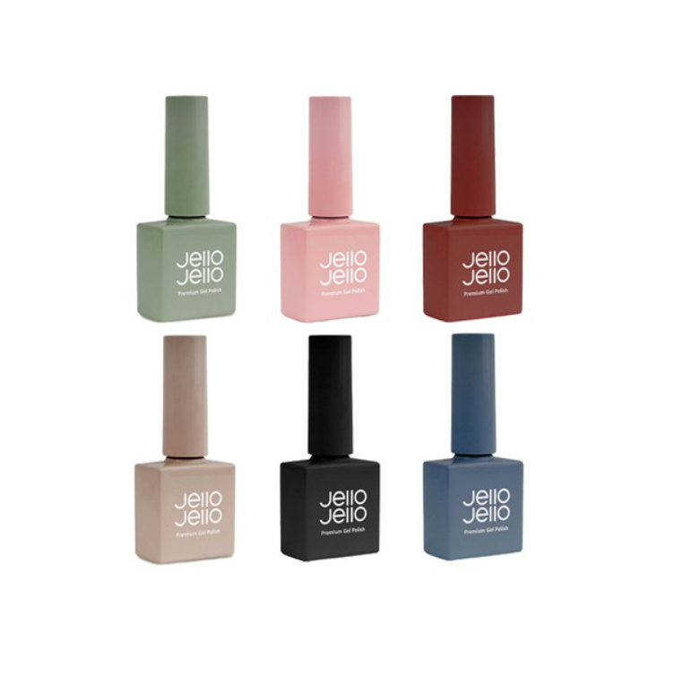 Jello Jello] Syrup Gel Nail Polish Ombre Edition 6 Colors Set
