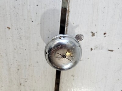 Vintage bicycle push button N N Hill Brassco Ringer NR