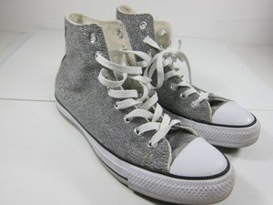 silver glitter converse size 5