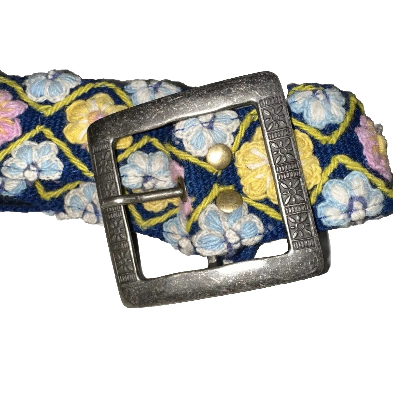 Cinturones Handmade Floral Multicolor para Mujer