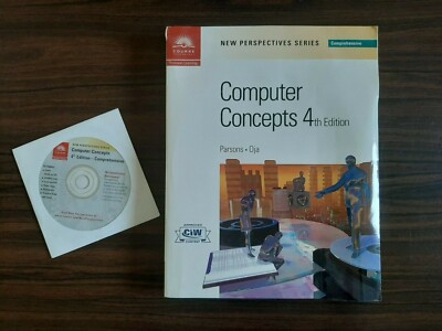 New Perspectives on Computer Concepts 4th Edition & CD, Parsons, Oja Used