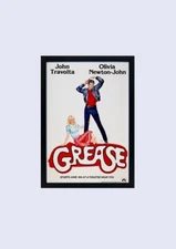 Grease, John Travolta Poster Framed
