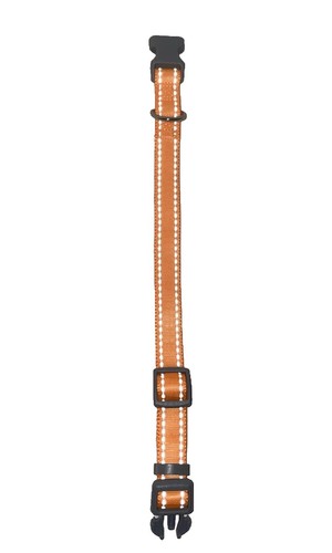 Dog Collar Small Orange Reflective YOULY - Picture 6 of 6