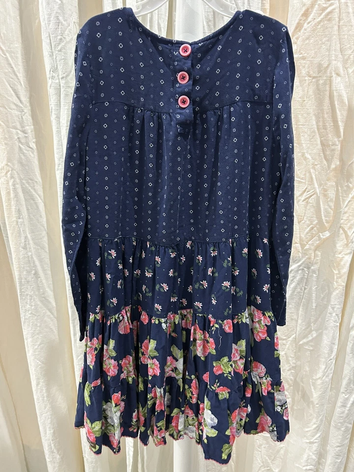 Matilda Jane Dream Chasers Twirl in Floral Dress Girls Size 12 EUC Mommy & Me - Image 2 of 4