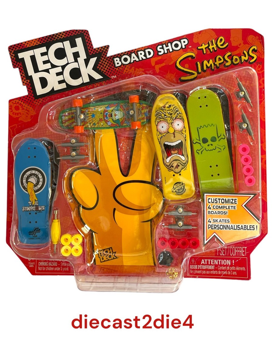 Skateboard Simpsons Tech Deck New/Sealed Tech Deck THE SIMPSONS