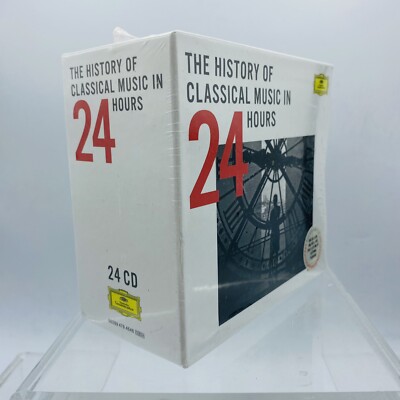 THE HISTORY OF CLASSICAL MUSIC IN 24 HOUR 24 CD Set NEW Factory