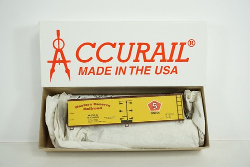 Refrigerador de madera Accurail HO NMRA MCR Division 5 Western Reserve RR 40' 612005 S4 | Zustand: New