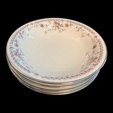 Set of FOUR Vintage Noritake Adagio 7237 Dessert Fruit Bowls