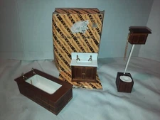 Concord Miniatures 1" to 1' Scale Doll House Victorian Bathroom W/ Box 