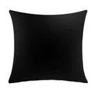Luxury Plush  Black soft Velvet Piped 22" Cushion Covers Sofa Chair £10.99 Each