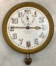 Vintage Goliath SMITH PATTERSON CO. 8 Days Pocket Watch. 15 Jewels SWISS. RARE