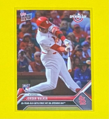 7) 2023 Topps Now Jordan Walker ROOKIE CARDS SP #7 #54 #72 #87 #95