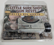 Little Sure Shot Ultra Big Mouth Portable Gun Rest Steady Shooting Marble USA