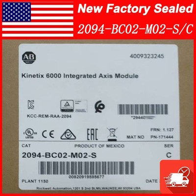 AB Kinetix 6000 Integrated Axis Module 2094-BC02-M02-S Factory Sealed