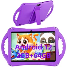 SGIN Tablet for Kids Android 12 10.1in 2GB RAM 64GB ROM with Parental Control