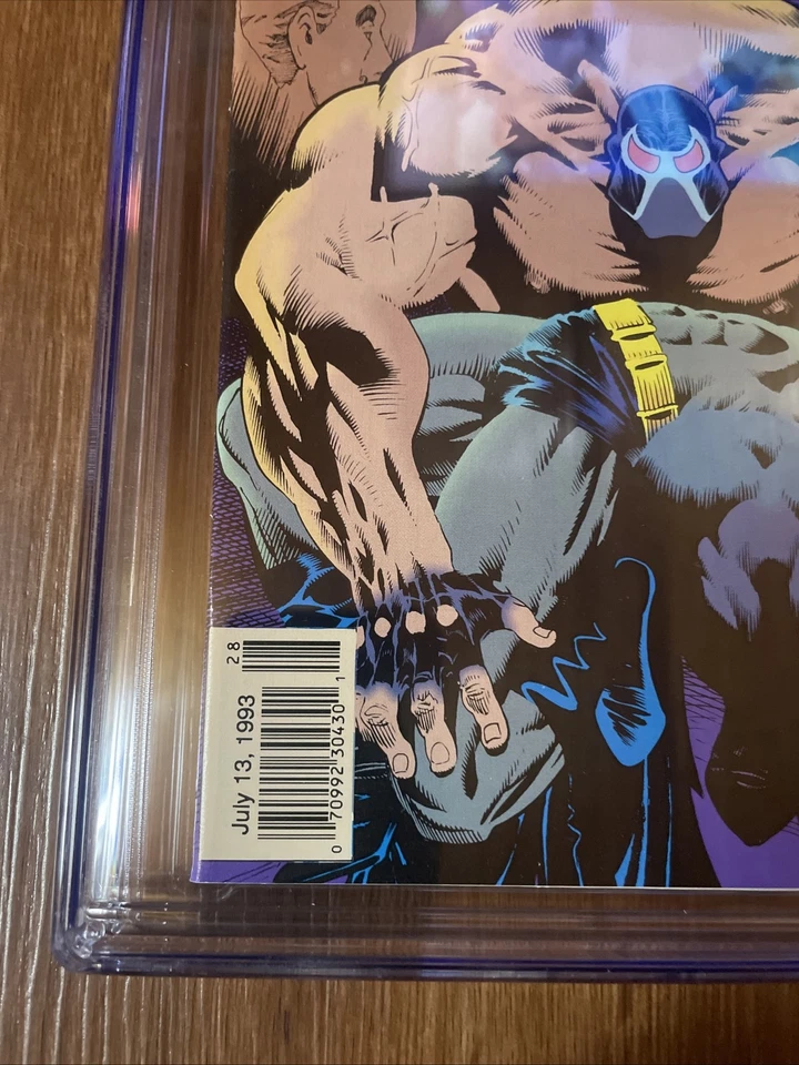 BATMAN 497 CGC 9.8 NM/MT BANE RARE NEWSSTAND 1993 DC APARO & GIORDANO ART - Image 3 of 4