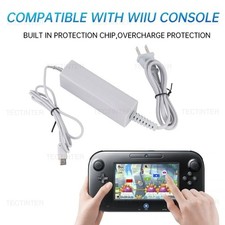 AC Power Supply Charging Adapter Cable Charger For Nintendo Wii U GamePad Lot
