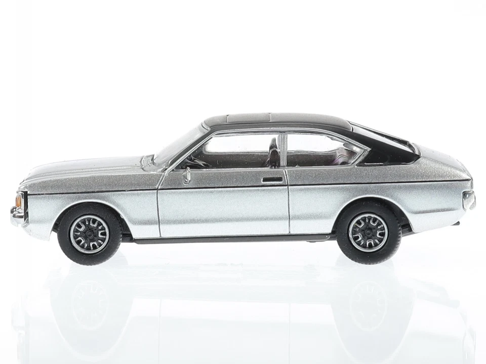 Ford Granada MK I Coupe 1974 silver model car Premium-ClassiXXs 1:87 - Image 2 of 4