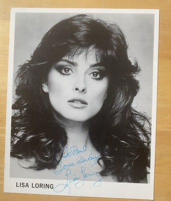 LISA LORING HAND SIGNED AUTOGRAPH PHOTO 8 X 10 COA WEDNESDAY ADAMS FAMILY