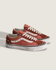 Vans Premium Old Skool Shoes Limited Edition Trainers Brown/White/Multi