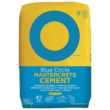 Blue Circle Mastercrete Cement 25kg Multi Purpose Cement Concrete Bricklaying