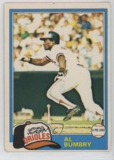 1981 O-Pee-Chee White Back Al Bumbry #34 19er