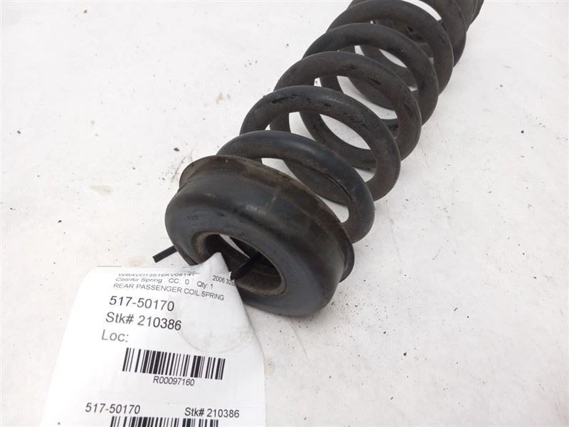 MUELLE HELICOIDAL PASAJERO TRASERO para BMW 325 XI 2006 OEM Foto 4 de 4