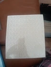 BIG STICKER FOR SCRAPBOOKING NEW 23X20 CM  NUMBERS TRANSPARENT SILVER. 2 CM